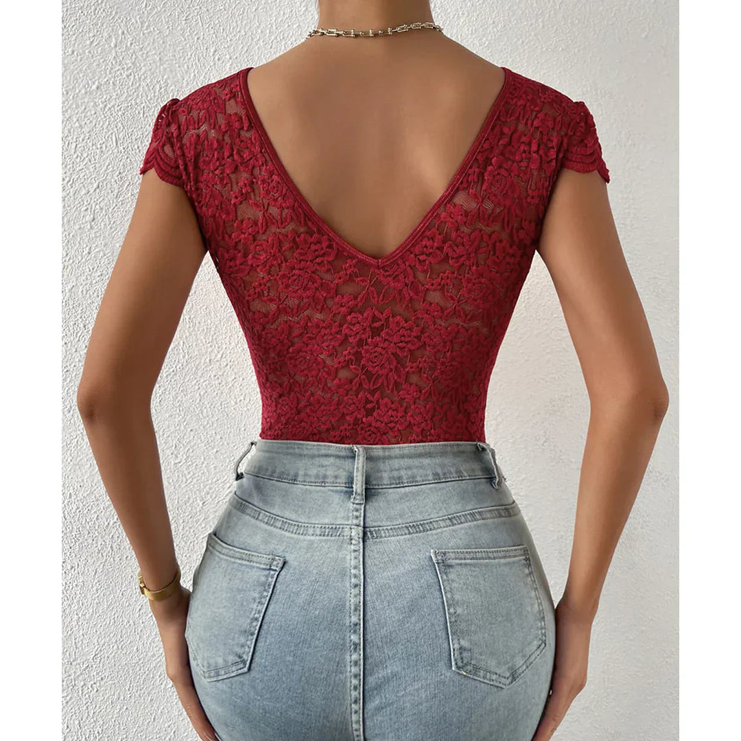 Heidi-Mode | Spitzen-Body für Damen
