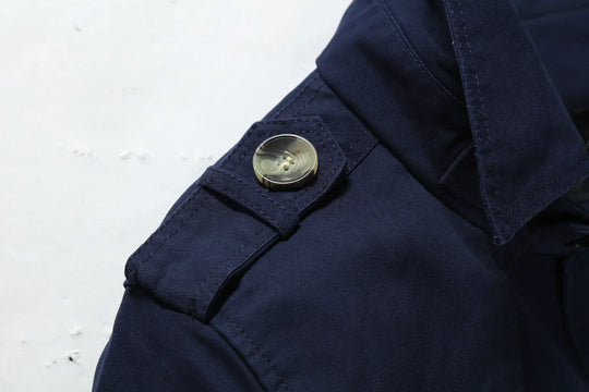 Heidi-Mode - Stylischer langer Herbst-Trenchcoat für Herren