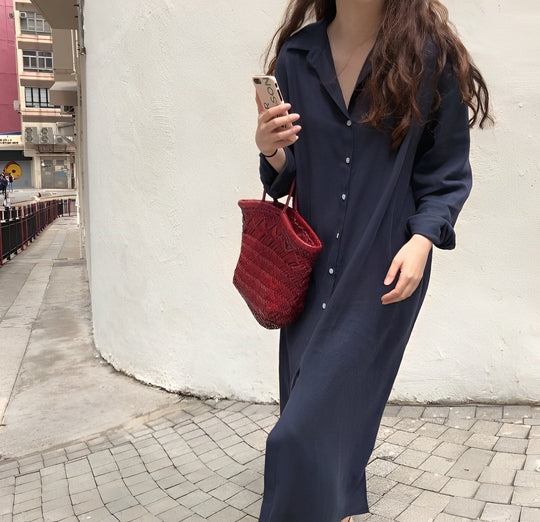 Heidi-Mode | Sommer Hemdblusenkleid