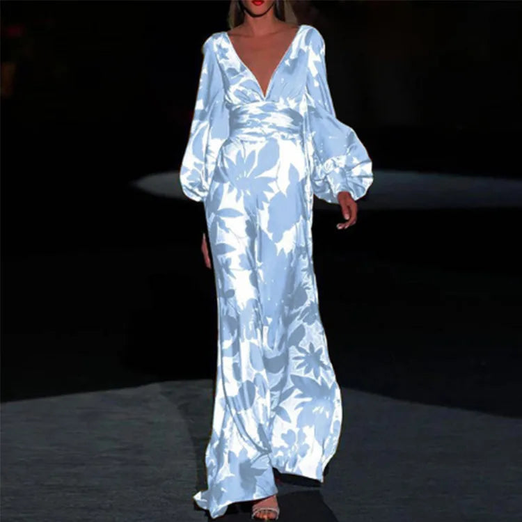 Heidi-Mode | Robe Modisch mit V-Ausschnitt
