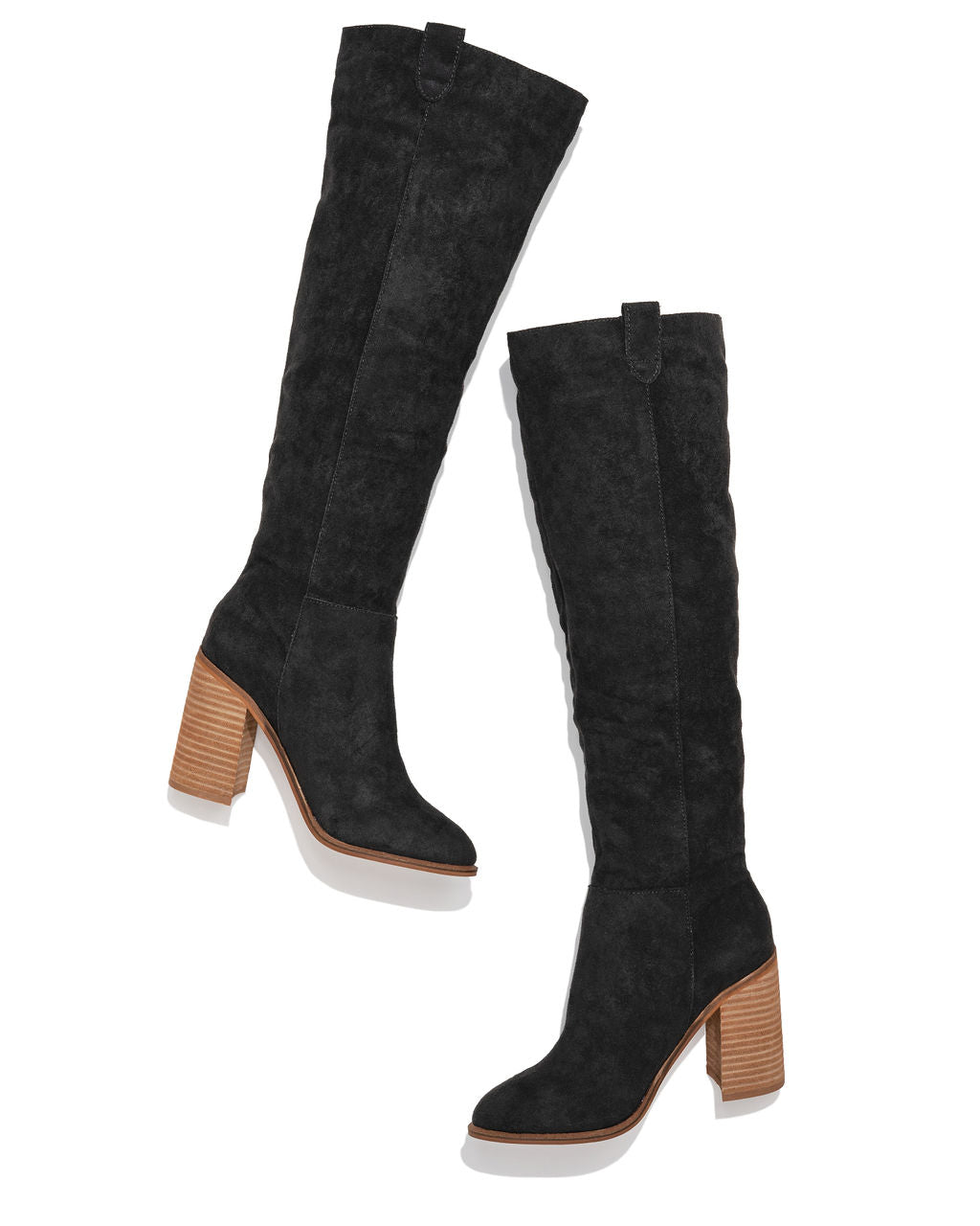 Slouch Stiefel mit Heiligenschein