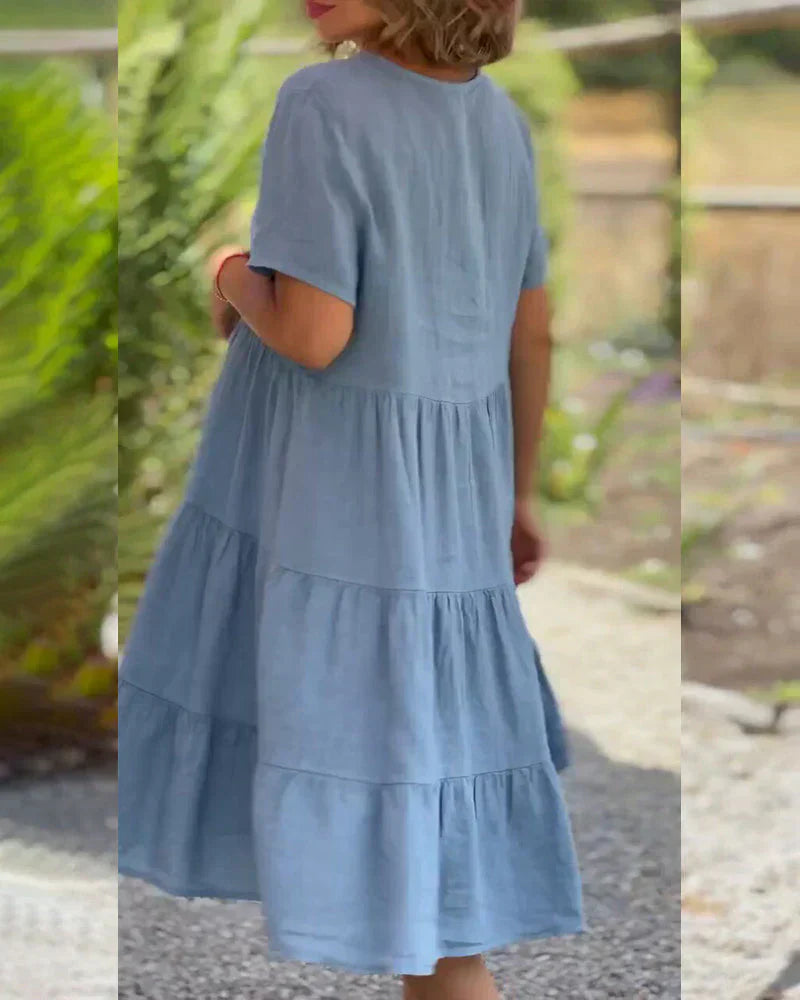 V-Ausschnitt Kleid für Damen | Helen