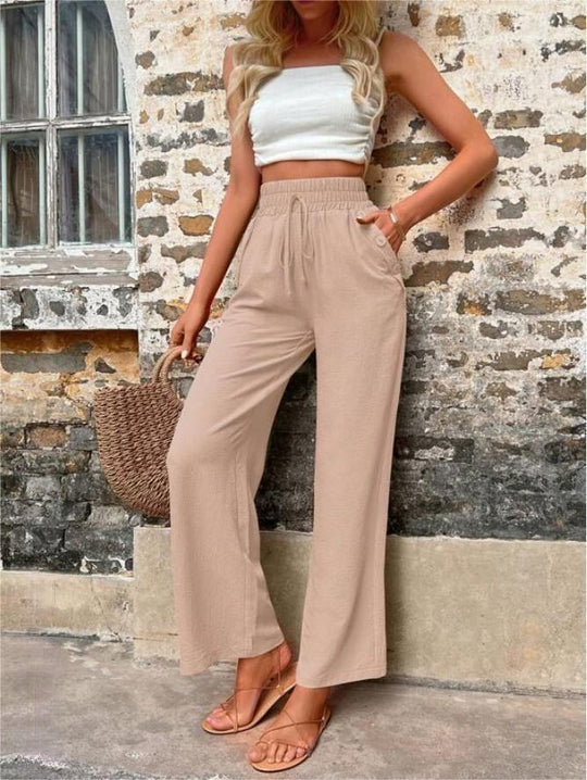 Heidi-Mode | Lockere Hosen mit Hoher Taille