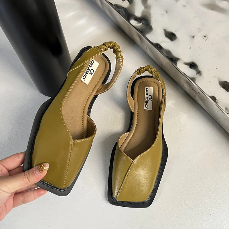 Heidi-Mode | Damen Garterized Strap Sandalen Modern