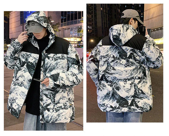 Heidi-Mode | Camouflage Pufferjacke