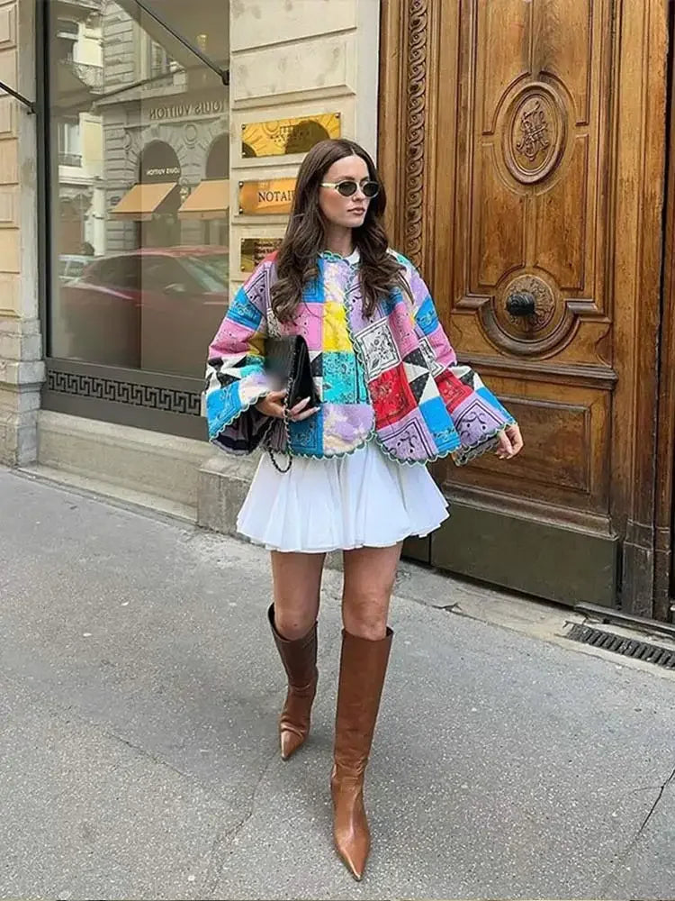 Heidi-Mode | Schicke Bunte Jacke