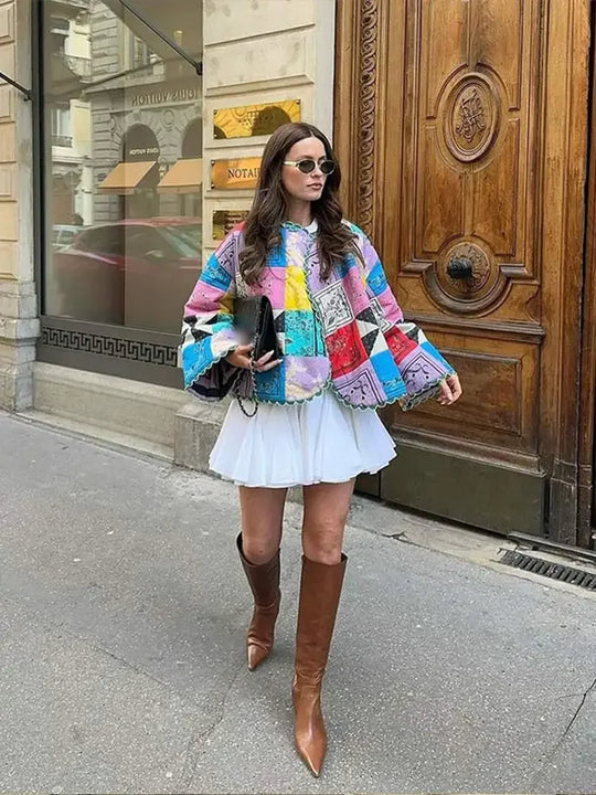 Heidi-Mode | Schicke Bunte Jacke