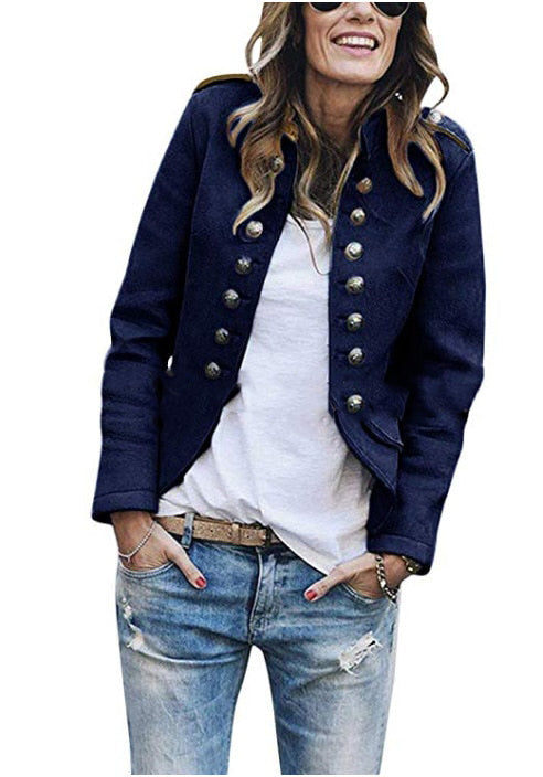 Heidi-Mode | Blazer Mit Modernen Knöpfen Für Einen Schlanken, Trendigen Look