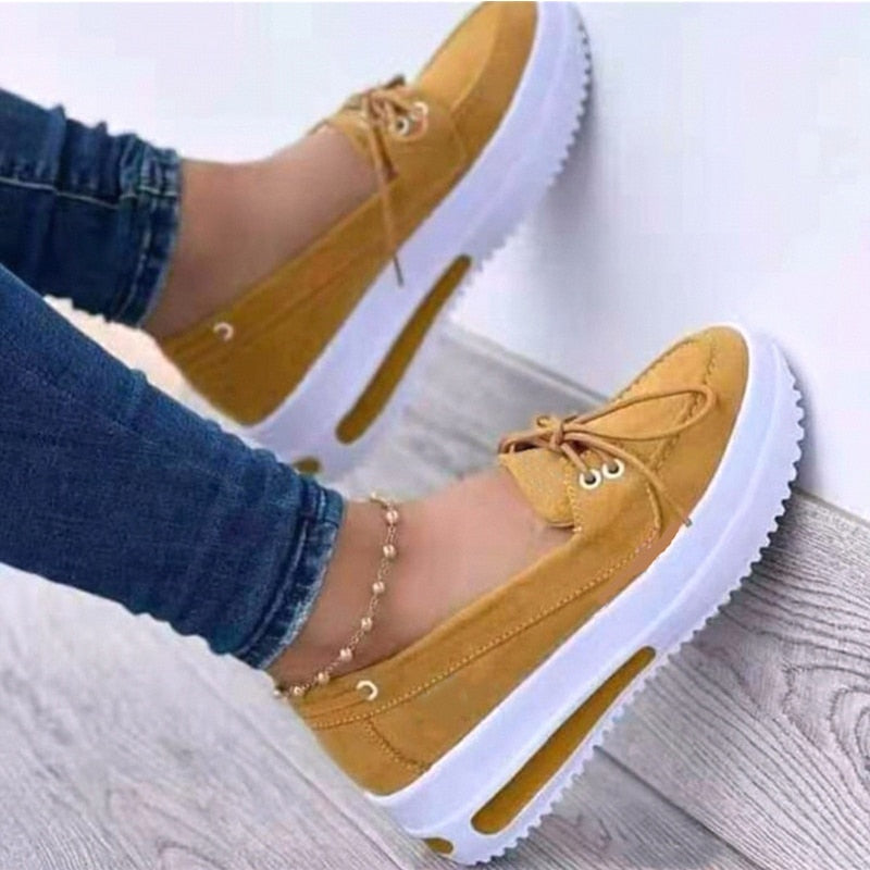 Heidi-Mode | Loafers mit Keilabsatz für Damenschuhe Kollektion