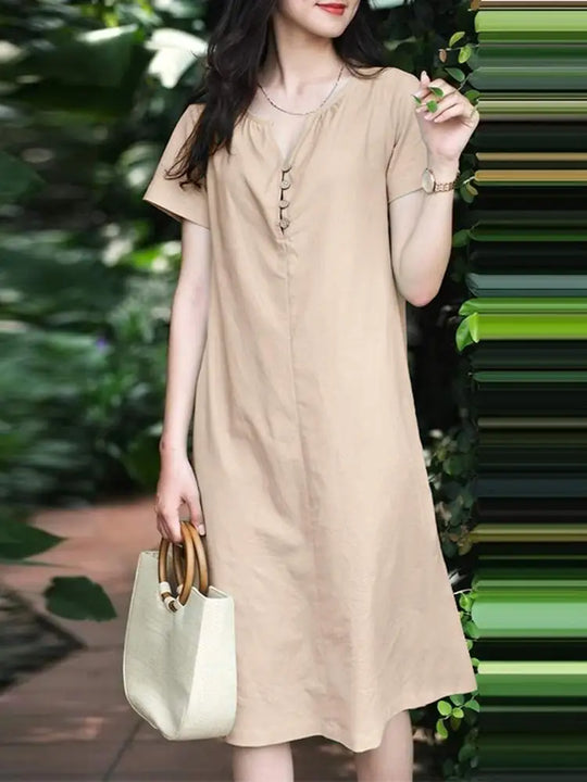 Elegant Cotton Sundress