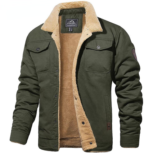 Heidi-Mode - Sherpa Fleece Bomberjacke