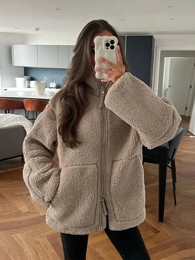 Heidi-Mode | Warme Teddy Jas