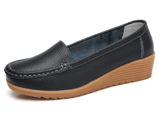 Heidi-Mode | Damen Leder Slipper