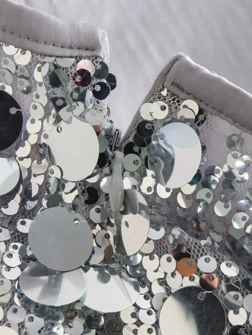 Heidi-Mode | Rock Damen Kurz Glitzerrock