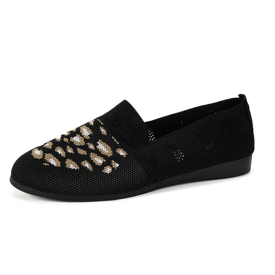 Heidi-Mode | Damen Ballerinas mit Leopardenmuster Wilda