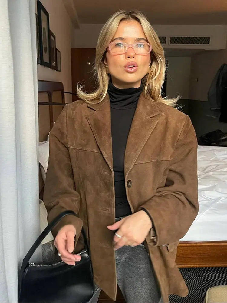HeidiMode - Elegante Wildlederjacke