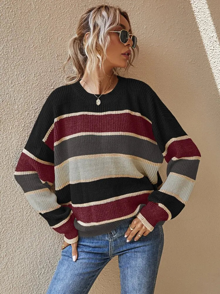 Heidi-Mode | Gestreepte Herfsttrui