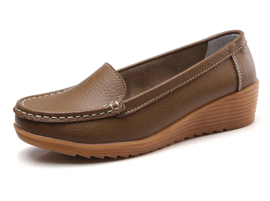 Heidi-Mode | Damen Leder Slipper