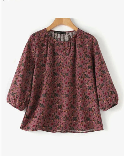 Bloemenprint Tuniek Top