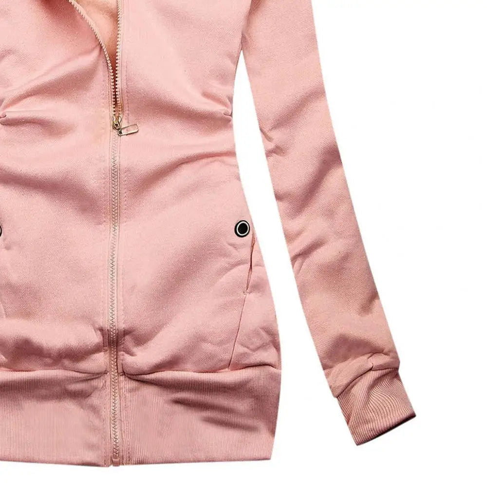 Heidi-Mode | Oversized Zip Hoodie mit Fleece für Frauen