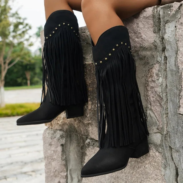 Heidi-Mode | Elegante Cowboy-Stiefel für Damen