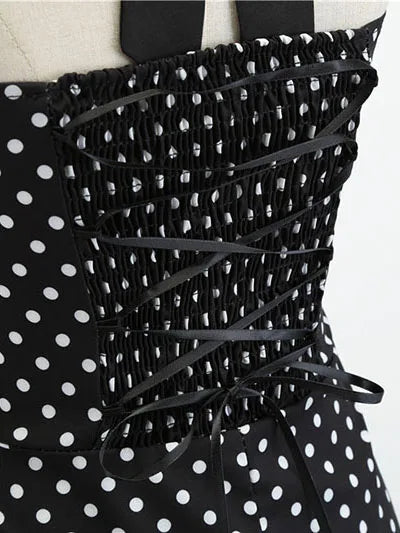 Retro Charme Polka Dot Zomerjurk