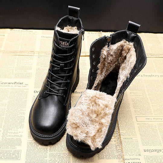 Heidi-Mode | Schwarze Winterstiefel Für Damen