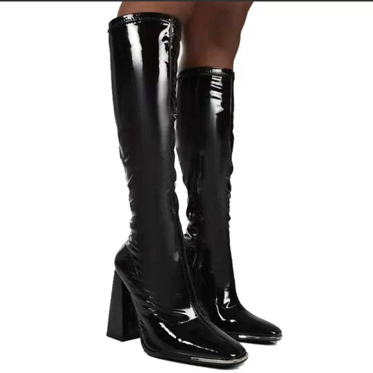 Heidi-Mode | Bequeme Rutschfest Engel Stiefel mit Reissverschluss