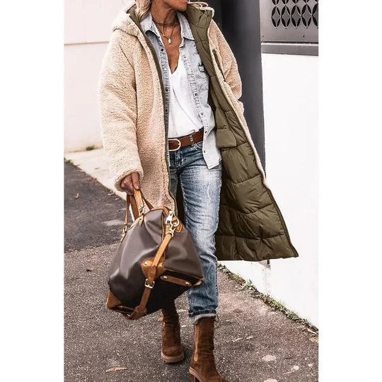 Heidi-Mode | Kuschelige Wärme & Zeitlose Eleganz Damen Trenchcoat