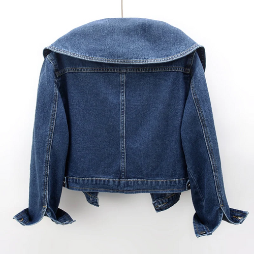 Denimjacke mit langen Ärmeln