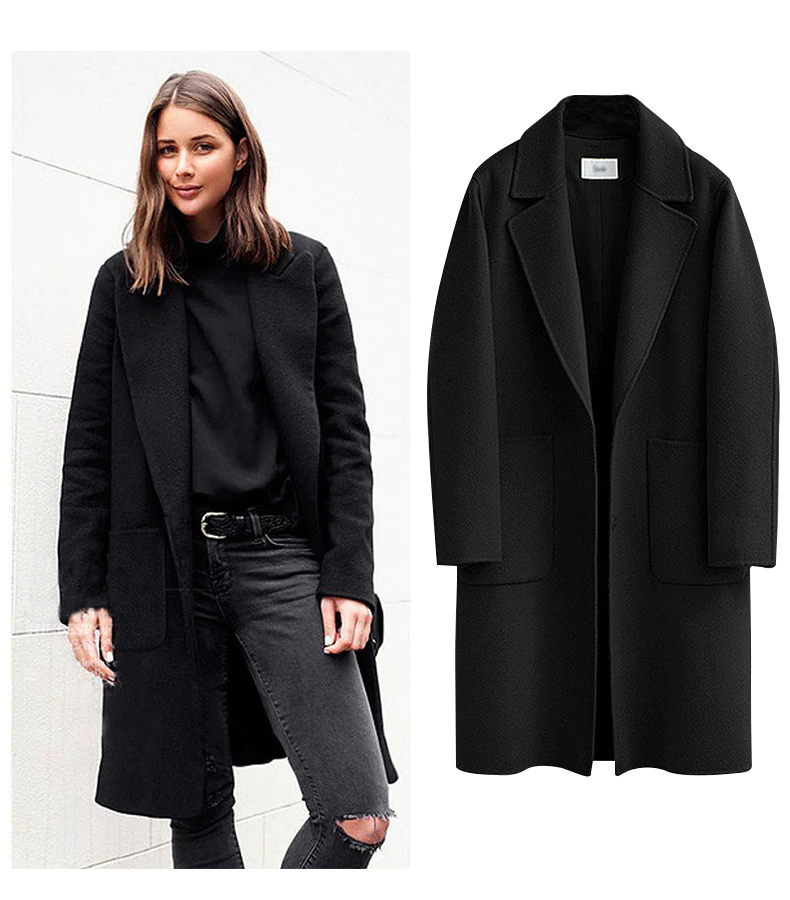 HeidiMode Damen Mantel