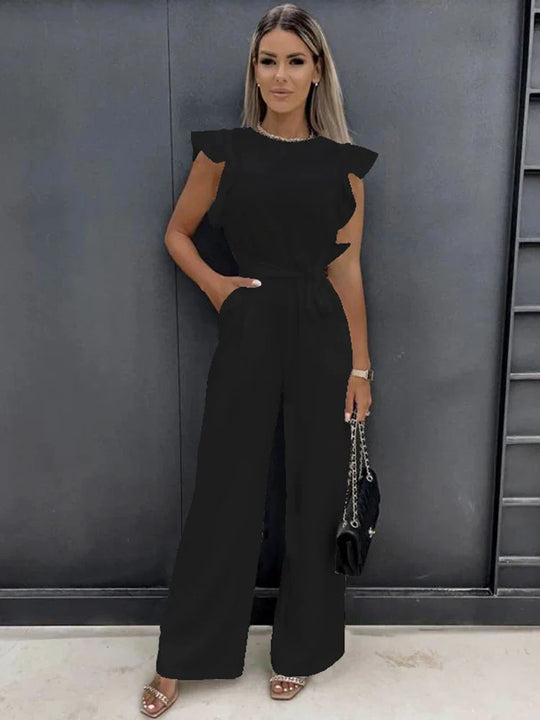 Heidi-Mode | Luxuriöser Jumpsuit mit Schleife