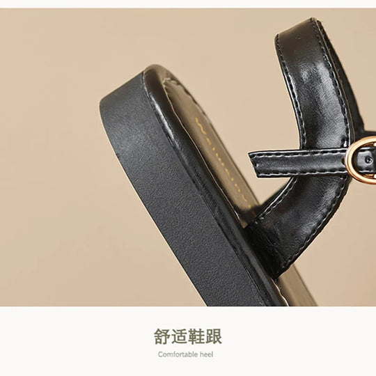 Heidi-Mode | Neue Sommer Damen Outdoor Sandalen Römischer Stil Mode Leder Arbeitsschuhe Damen Lässige Flache Schuhe
