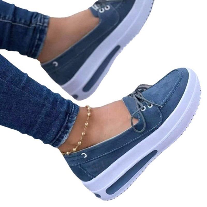 Heidi-Mode | Loafers mit Keilabsatz für Damenschuhe Kollektion