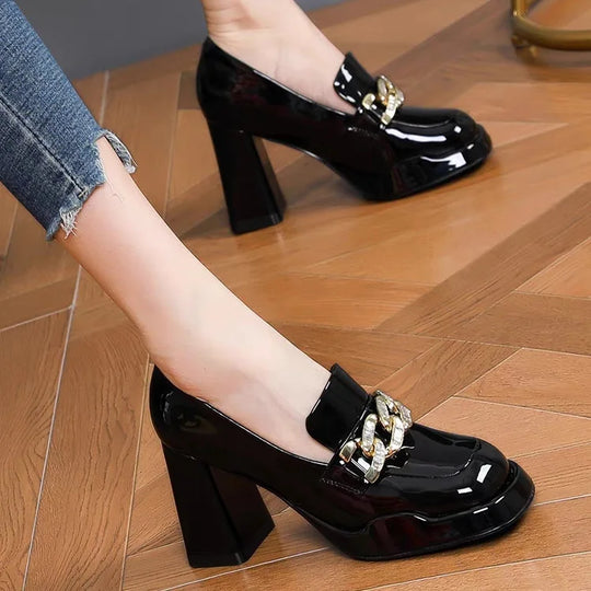Heidi-Mode | Absatzkette Pumps