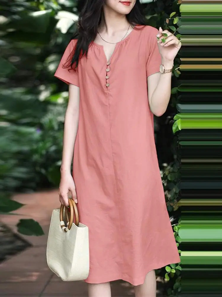 Elegant Cotton Sundress