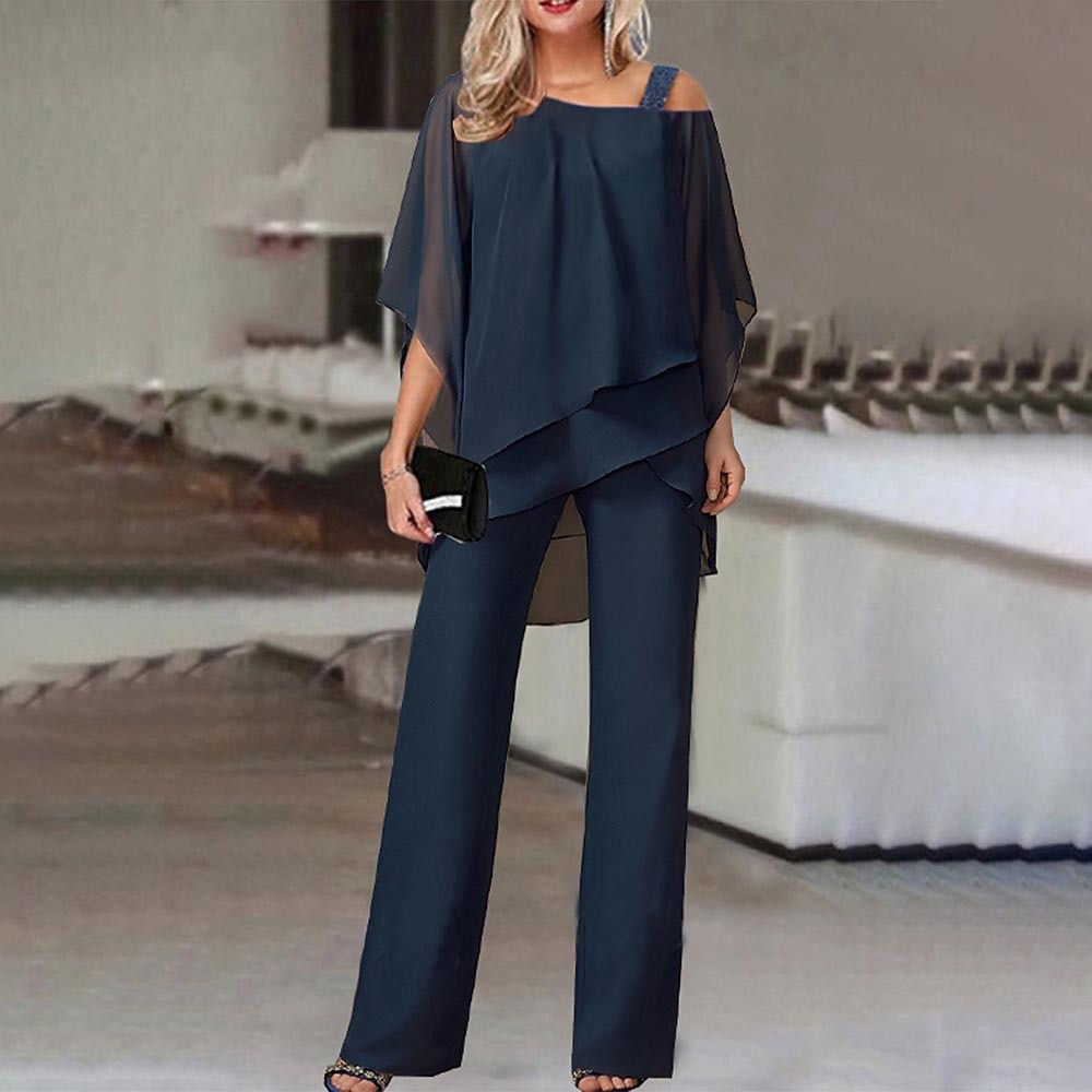 Heidi-Mode | Stilvolles Off-Shoulder Top und Hosen-Set