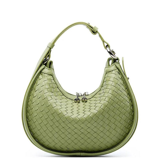 Heidi-Mode | Die Crossbody Leder Halbmond Tasche
