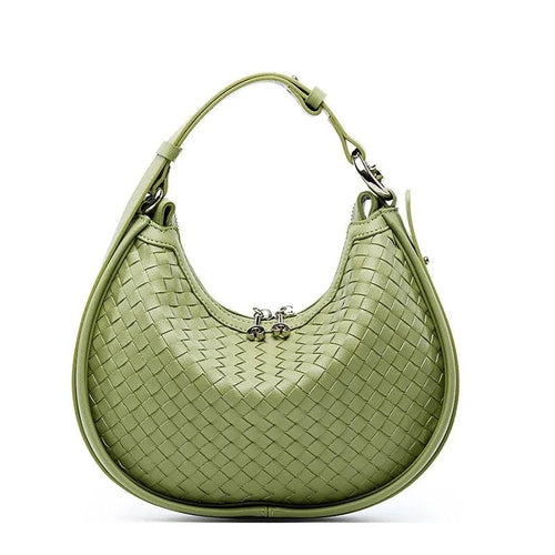 Heidi-Mode | Die Crossbody Leder Halbmond Tasche