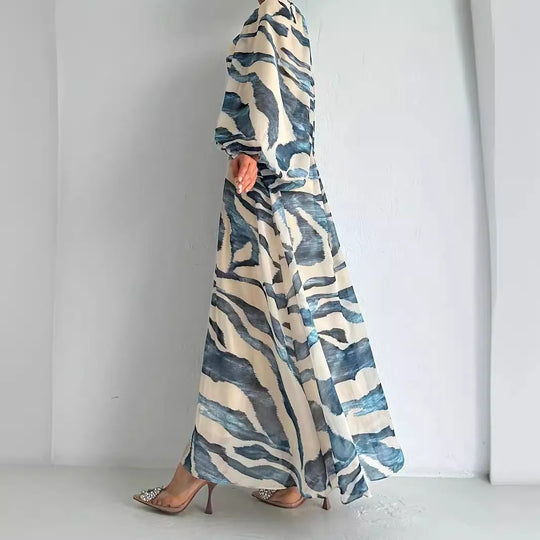 Heidi-Mode | Schönes Kaftan Lang Kleid