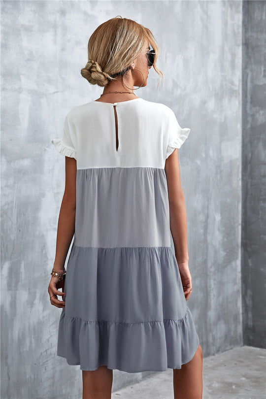Sommerliches buntes Kleid für Damen