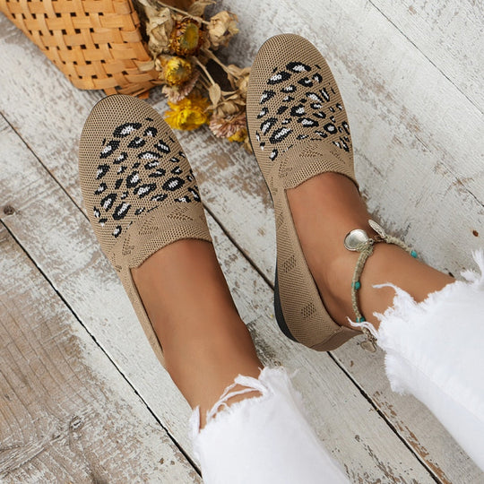 Heidi-Mode | Damen Ballerinas mit Leopardenmuster Wilda