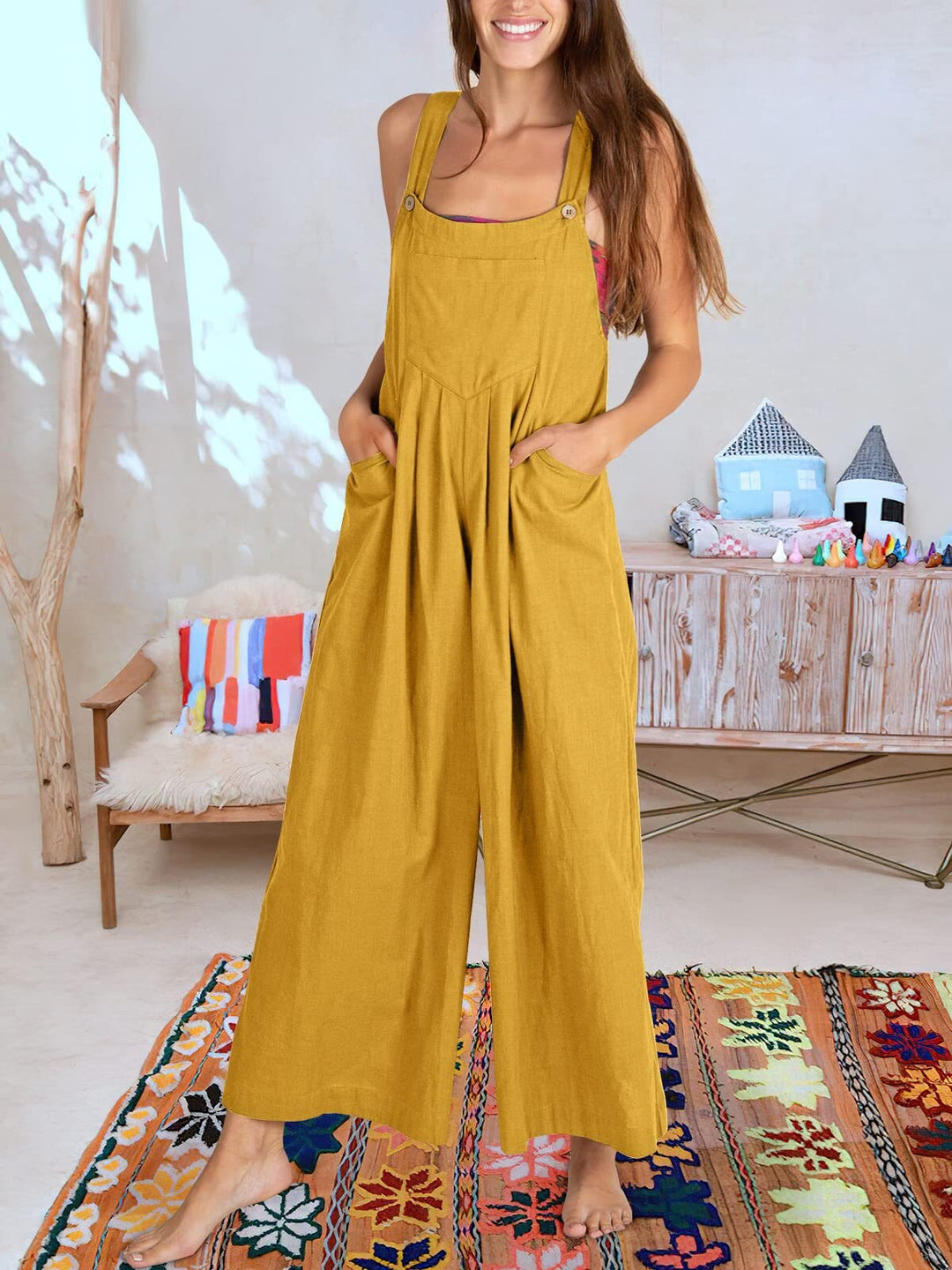 Heidi - Ärmelloser Jumpsuit für Frauen