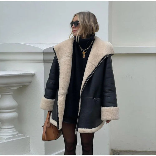 Heidi-Mode | warme Streetwear-Jacke für den Winter