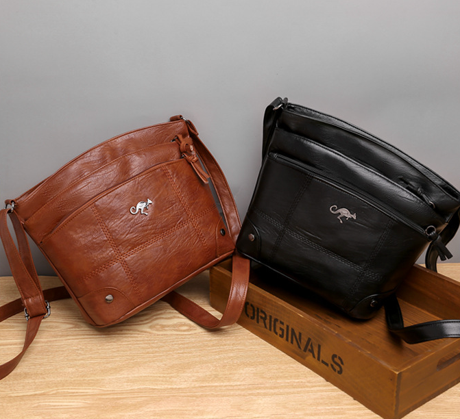 Vintage Schultertasche für Damen