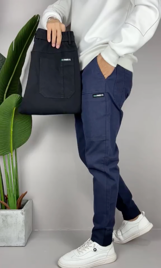 Heidi-Mode | Stretch Cargo Hose Schwarz Jonas