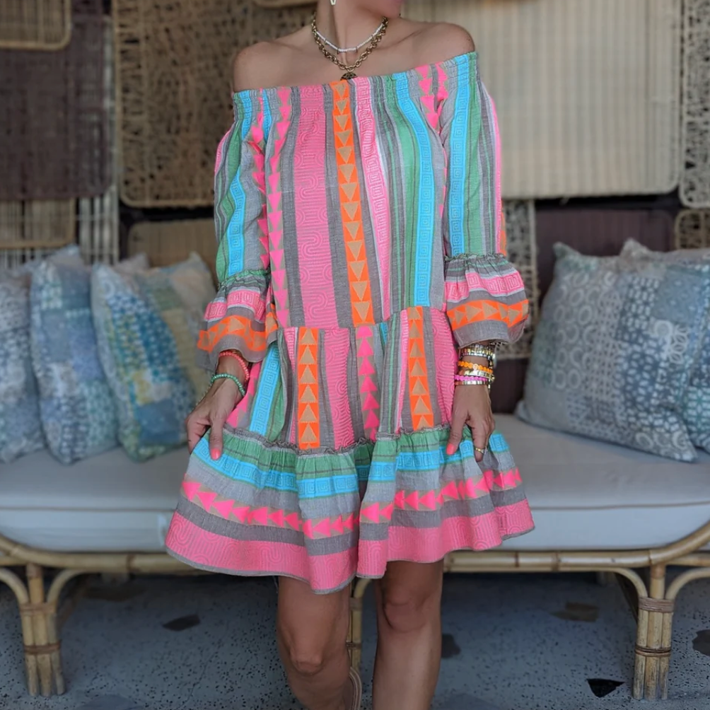 Heidi-Mode | Kleid - Nachhaltig und Handgefertigt - Stilvolles Design, Bequem und Einfach zu Reinigen