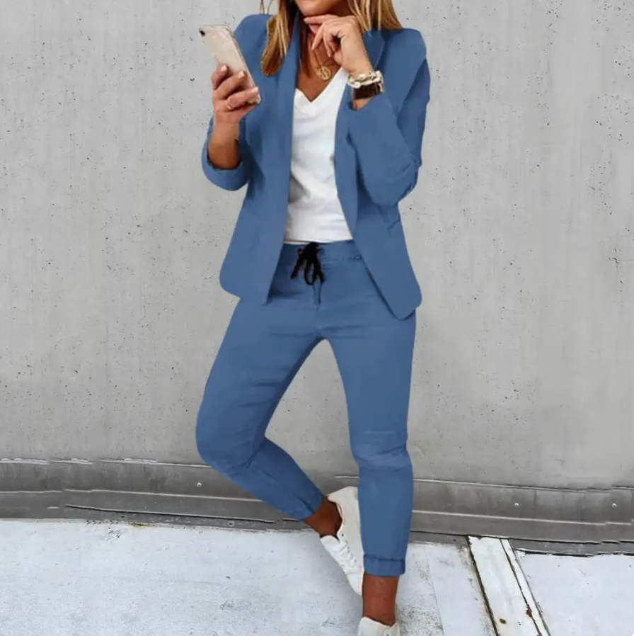 Xyla️ - Elegantes Blazer-Set [Blazer+Hose]
