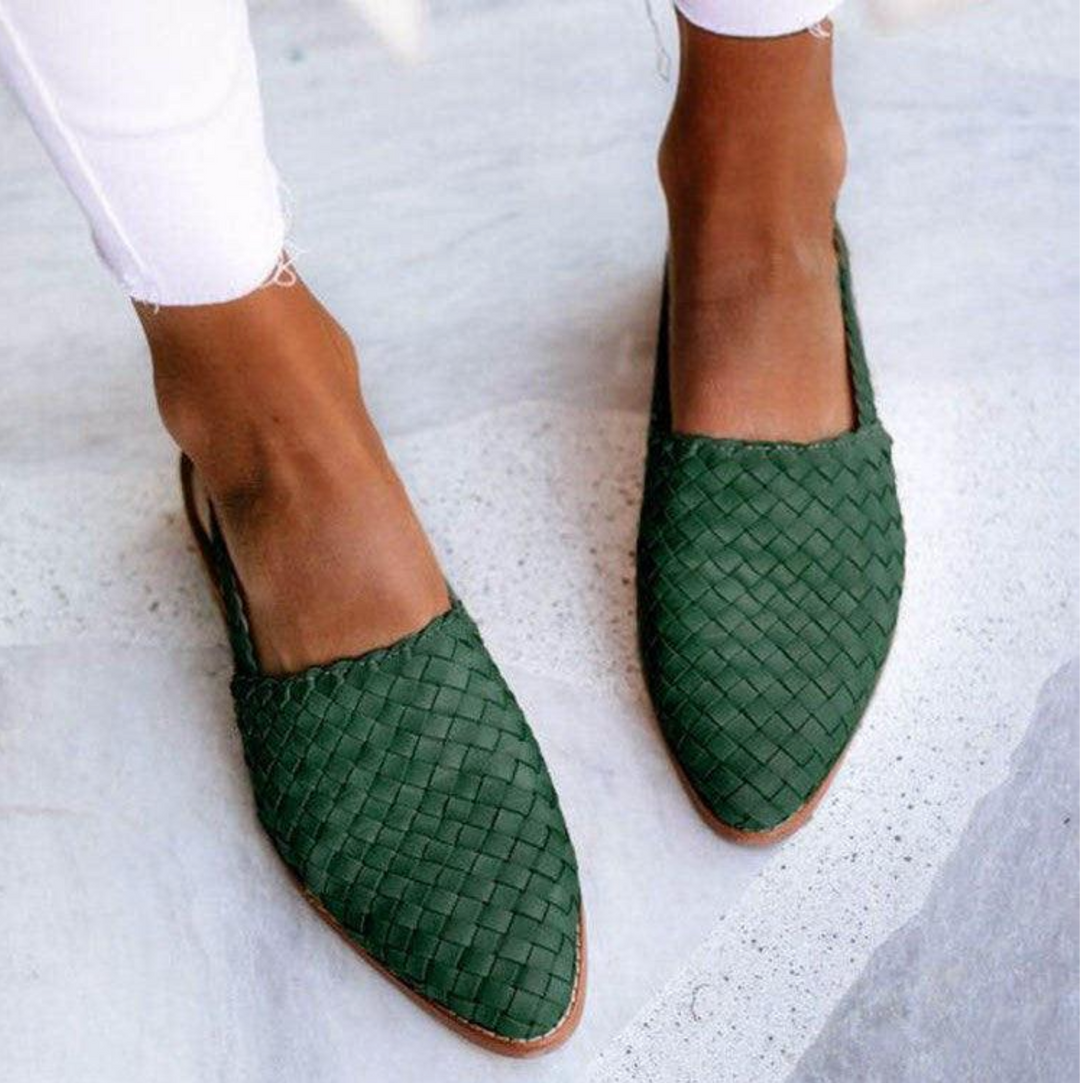 Heidi-Mode | Hinten Riemen Frauen Flache Schuhe