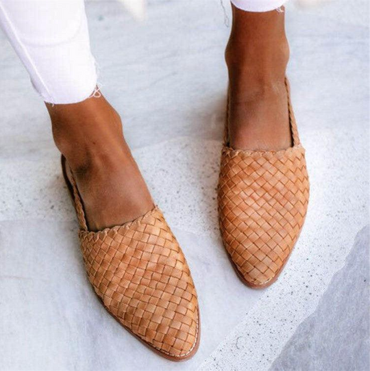 Heidi-Mode | Hinten Riemen Frauen Flache Schuhe